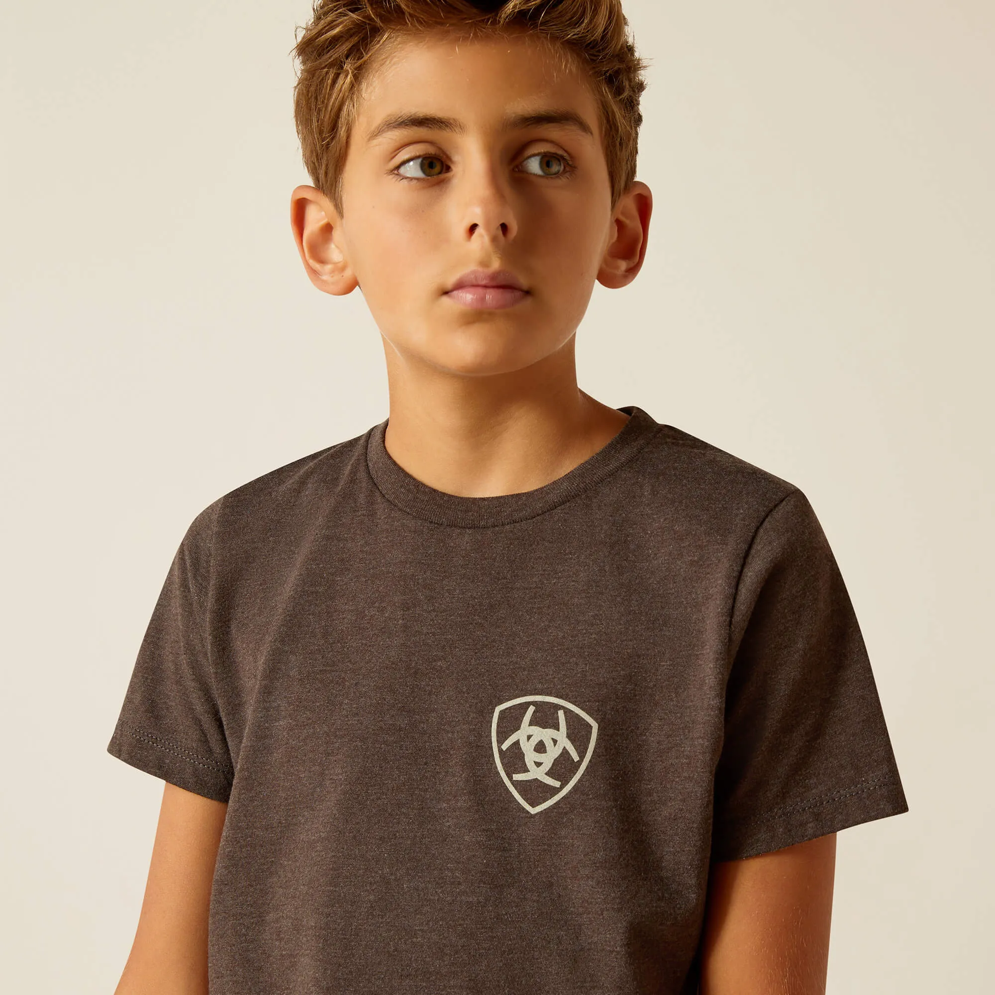 10051433 Boy's Ariat Rider Label T-Shirt