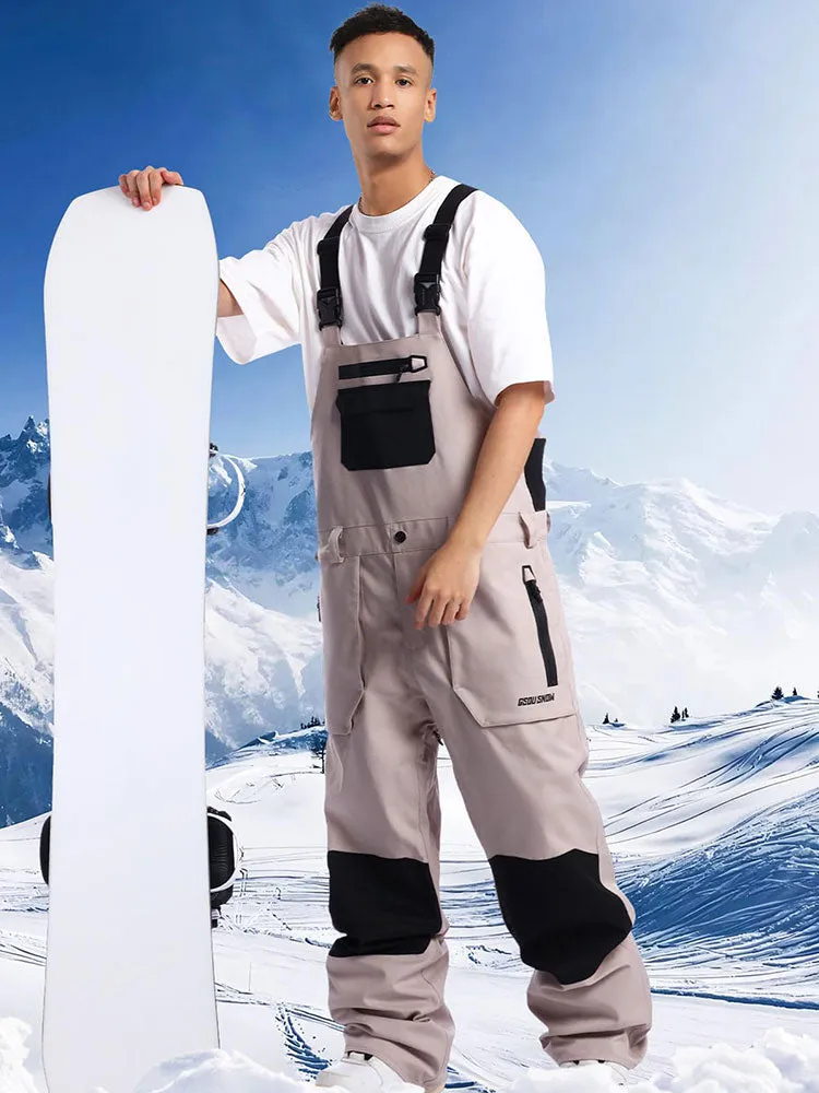 2025 Winter Men Ski & Snowboard Bibs Pants