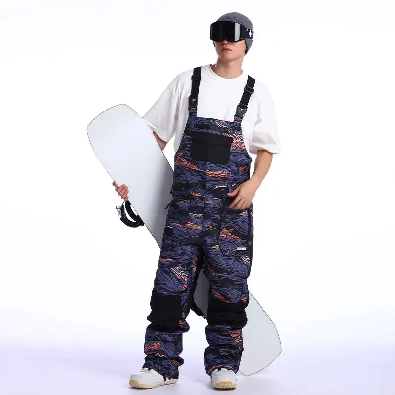 2025 Winter Men Ski & Snowboard Bibs Pants