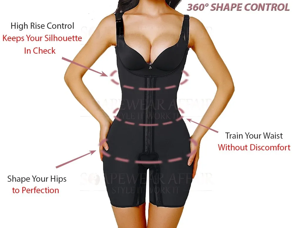 360° Control Premium Full Body Fitted Bodysuit