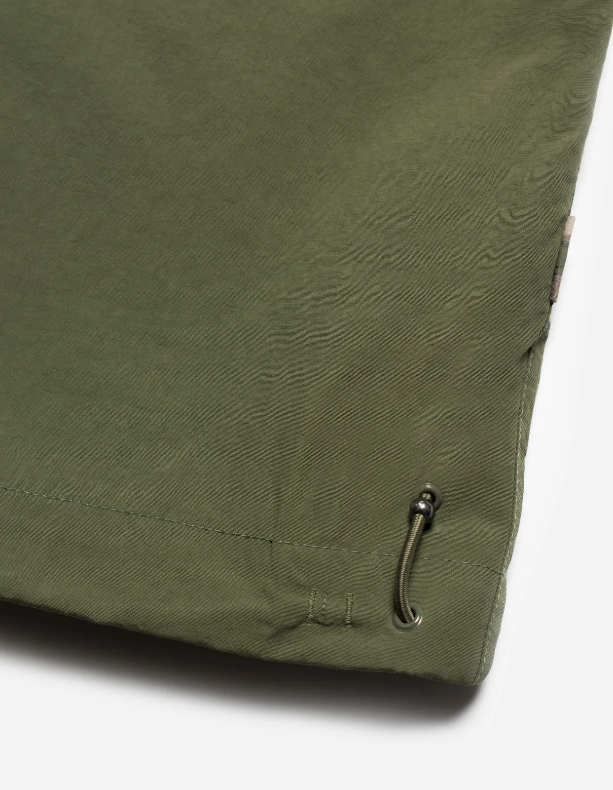 5282 Veg Dyed Asym Cargo Track Pants Olive