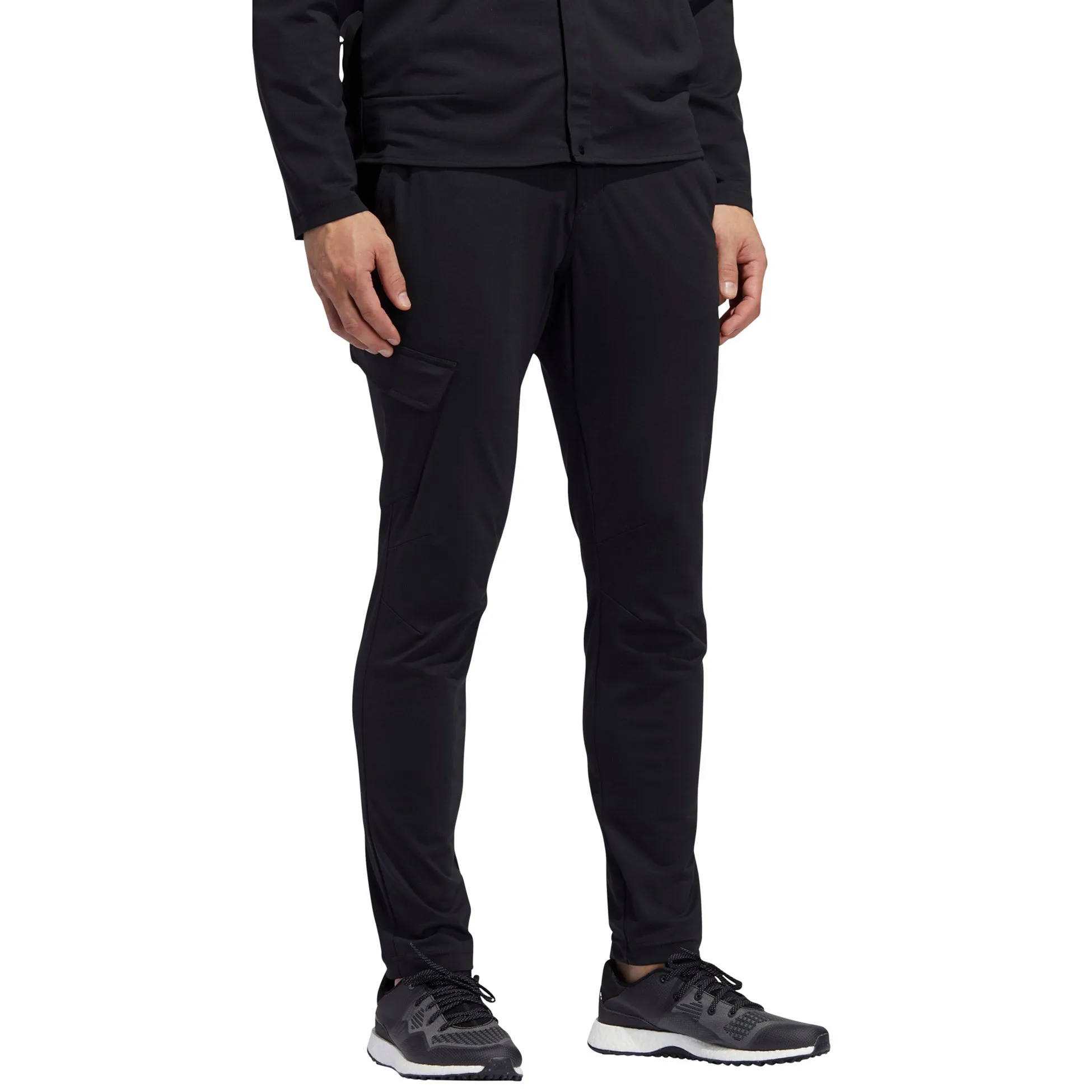 Adidas Adicross Warp Knit Black Mens Golf Joggers