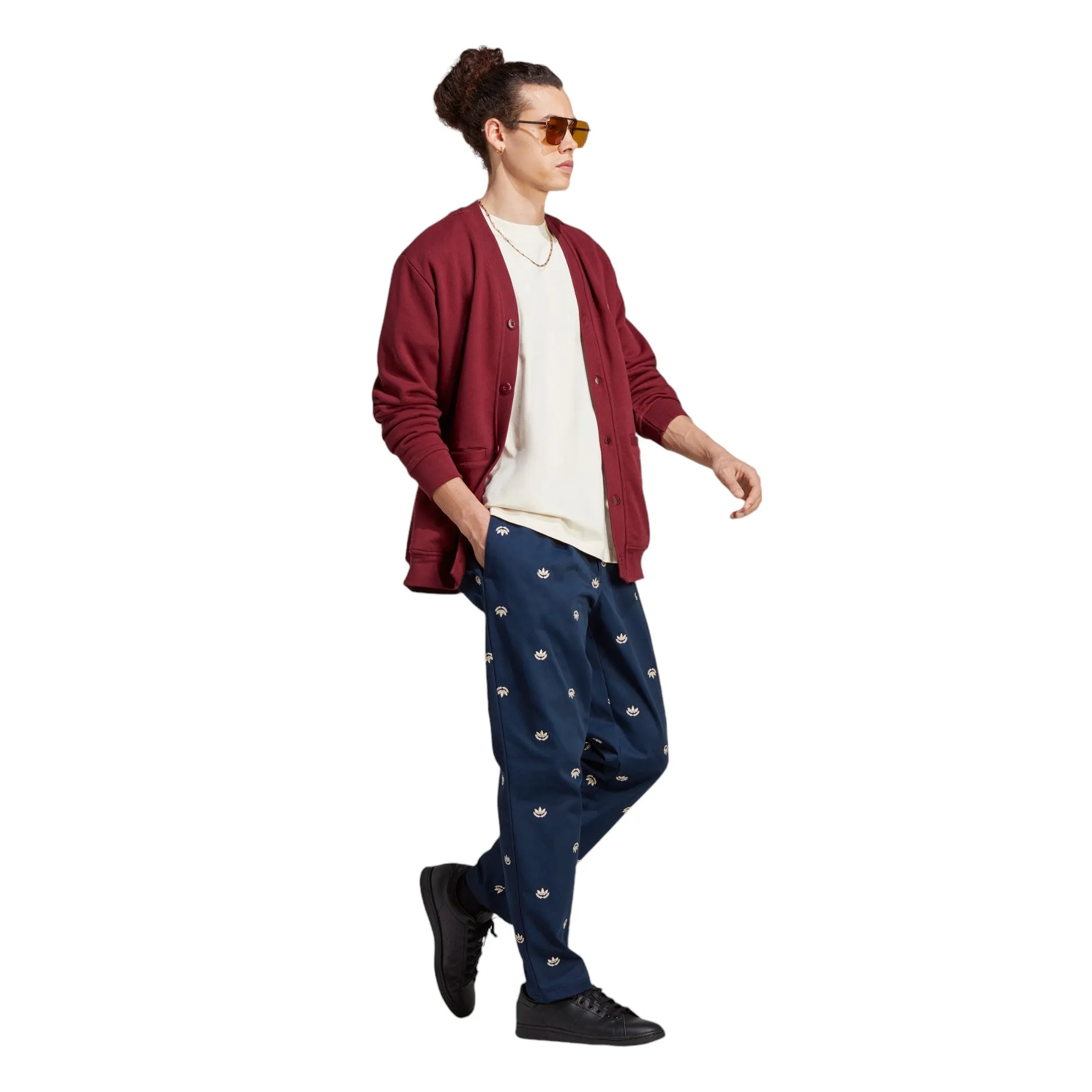 adidas Originals Graphics Archive Chino Pants - Navy Night Indigo