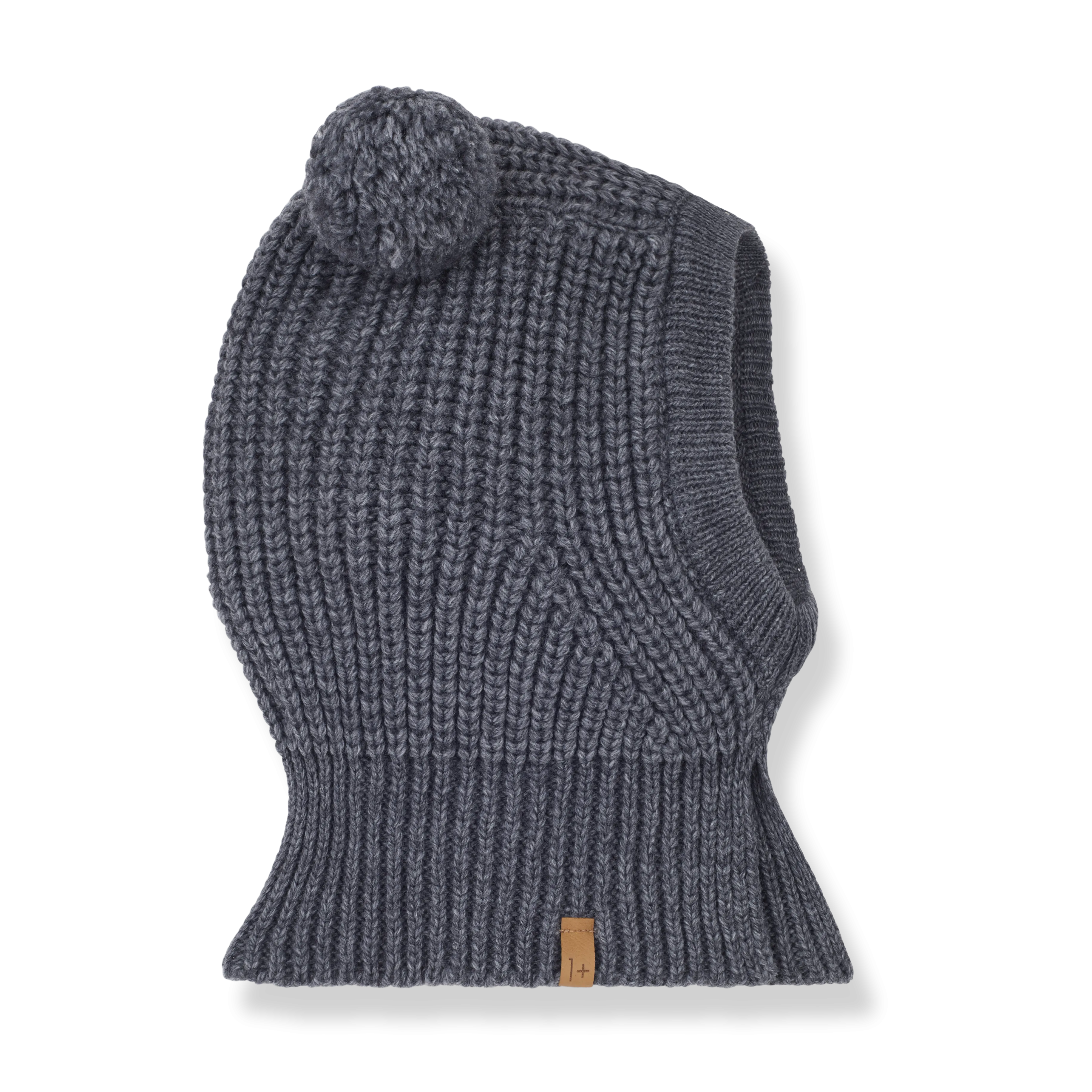 Ainet Merino Wool Baby Balaclava (Grey)