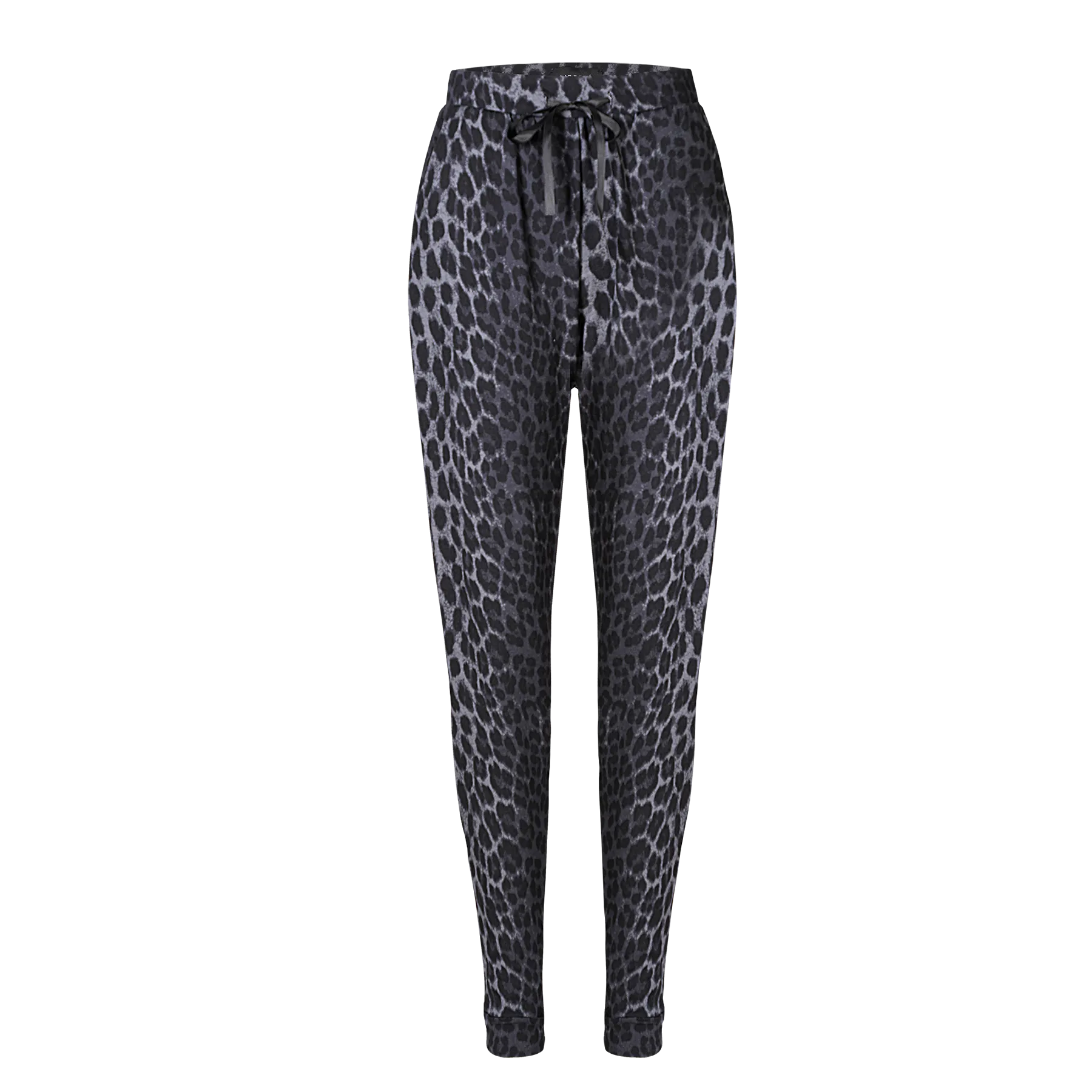 ALMA-PANTS (FLEECE) - DARK GREY LEO