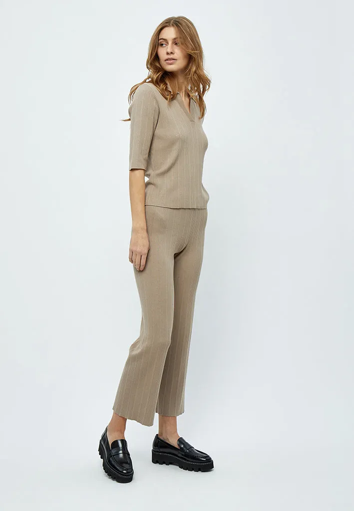 Anne Knit Pants - Cobblestone