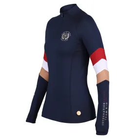 Aubrion Ladies Team Winter Base Layer - Navy