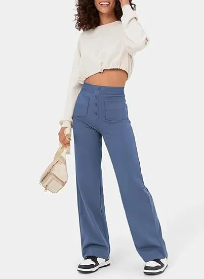 Aussie - High Waist Stretch Trousers