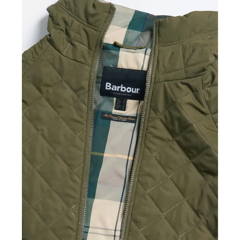 Barbour Glamis Ladies Quilt Jacket - Army Green/Ancient