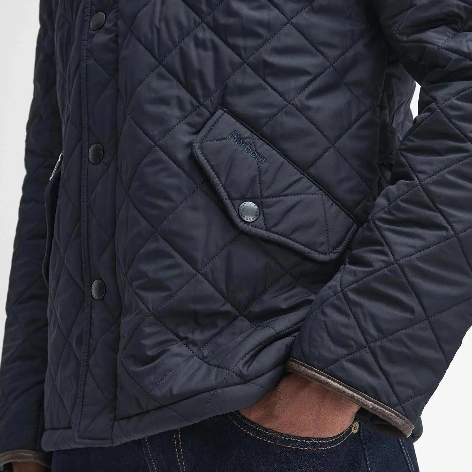 Barbour Powell Quilt In Navy