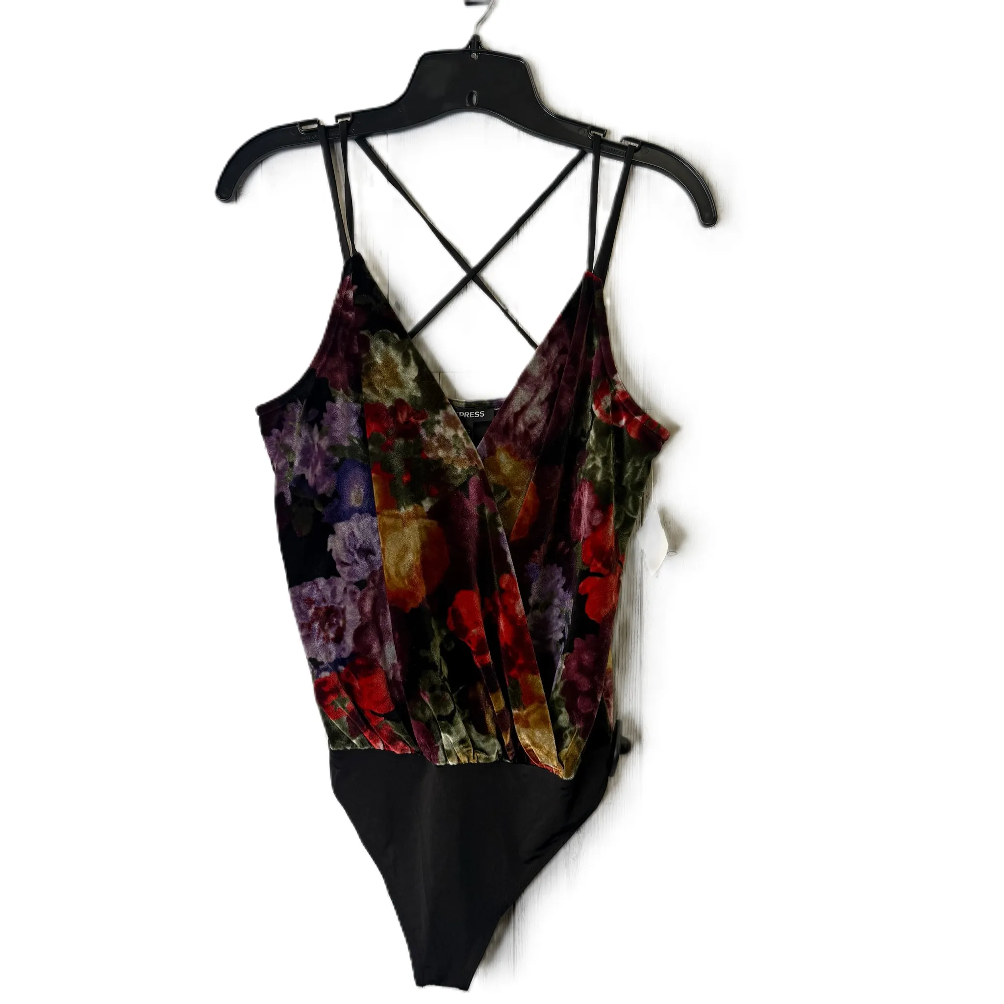 Bodysuit By Express In Multi-colored, Size: S