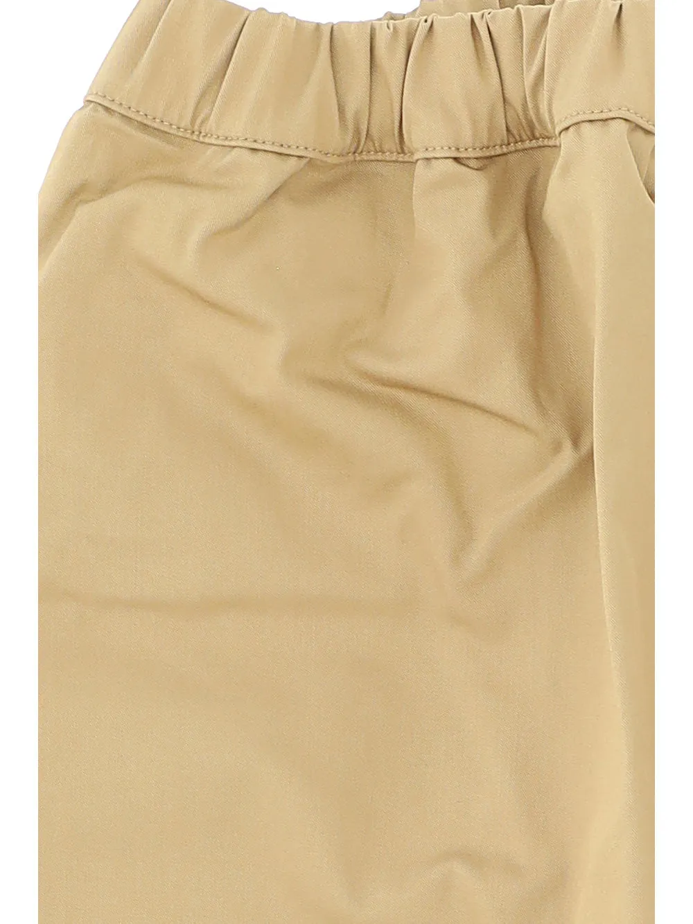 Burberry Kids High Waist Cropped Pants