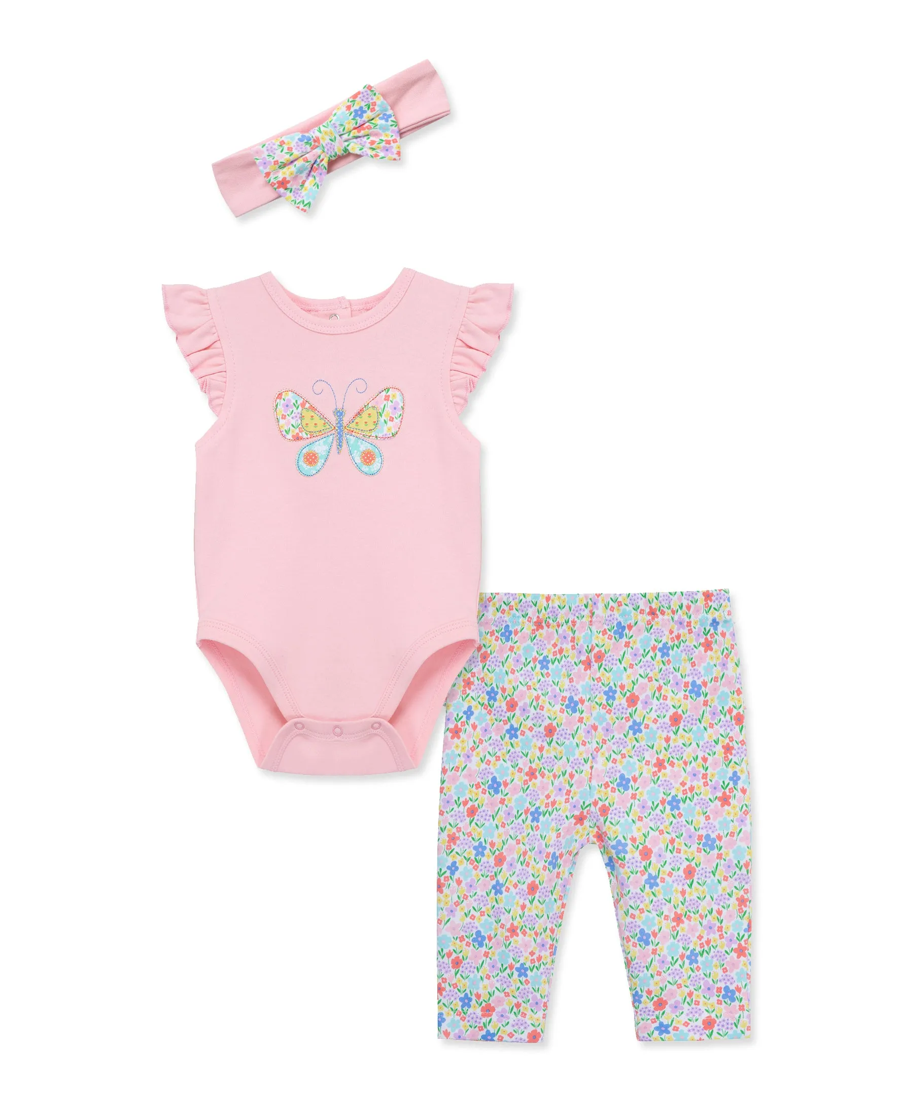 Butterfly Bodysuit & Pant Set