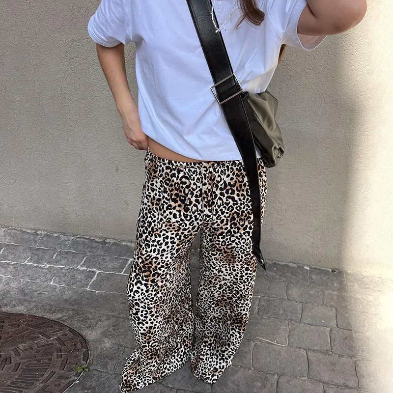 Carmen Leopard Casual Pants