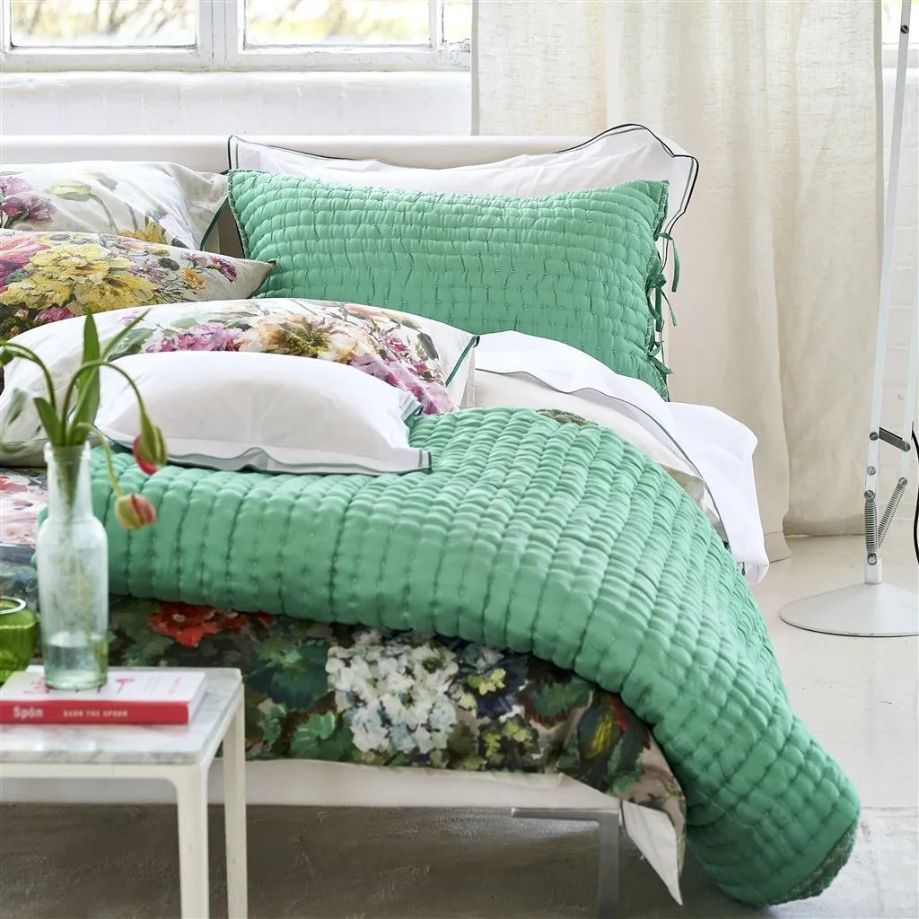 Chenevard Eau De Nil & Celadon Quilts by Designers Guild