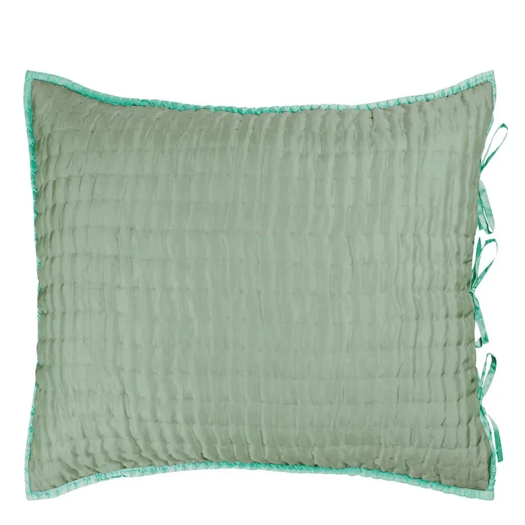 Chenevard Eau De Nil & Celadon Quilts by Designers Guild