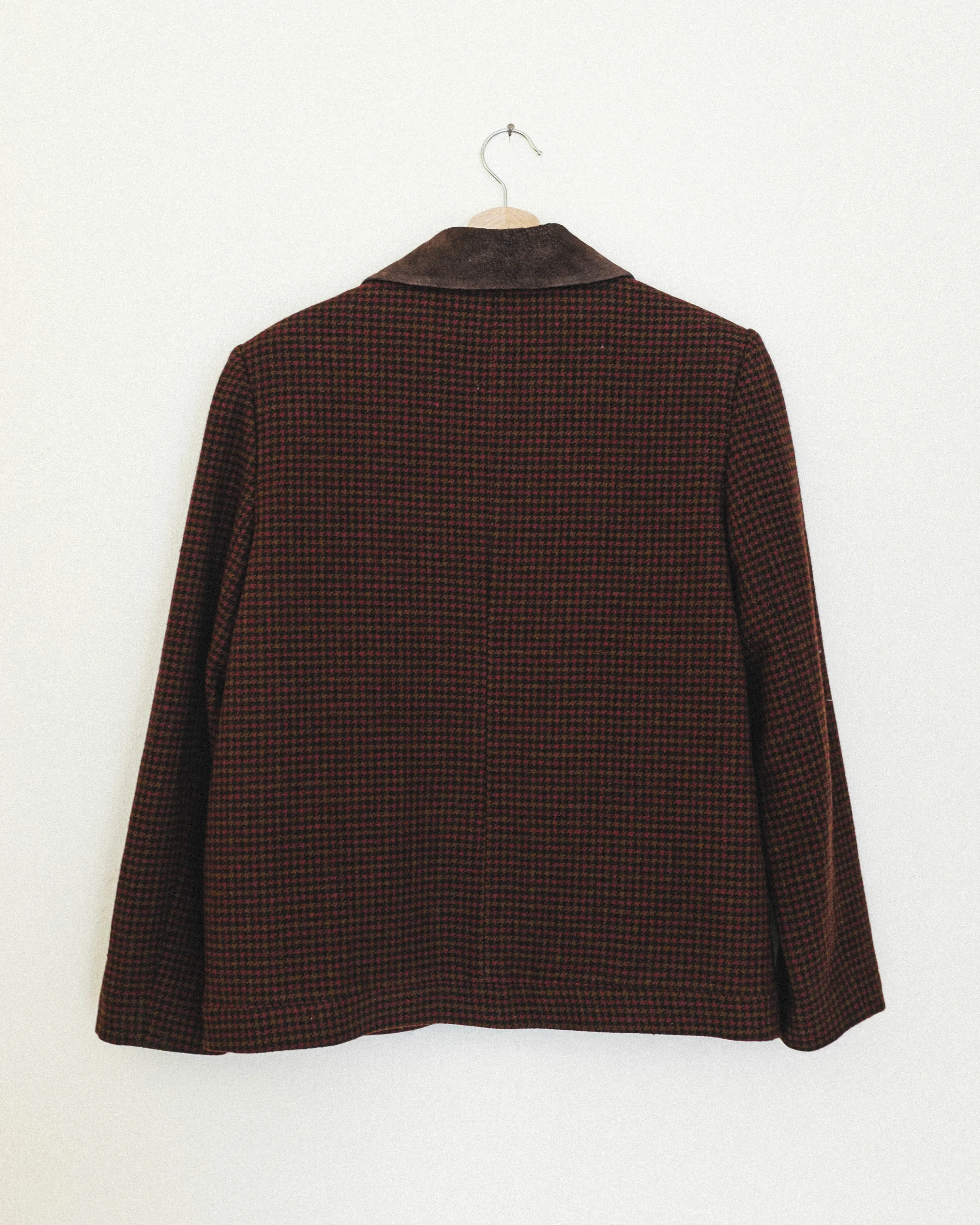 Cherry Houndstooth Jacket