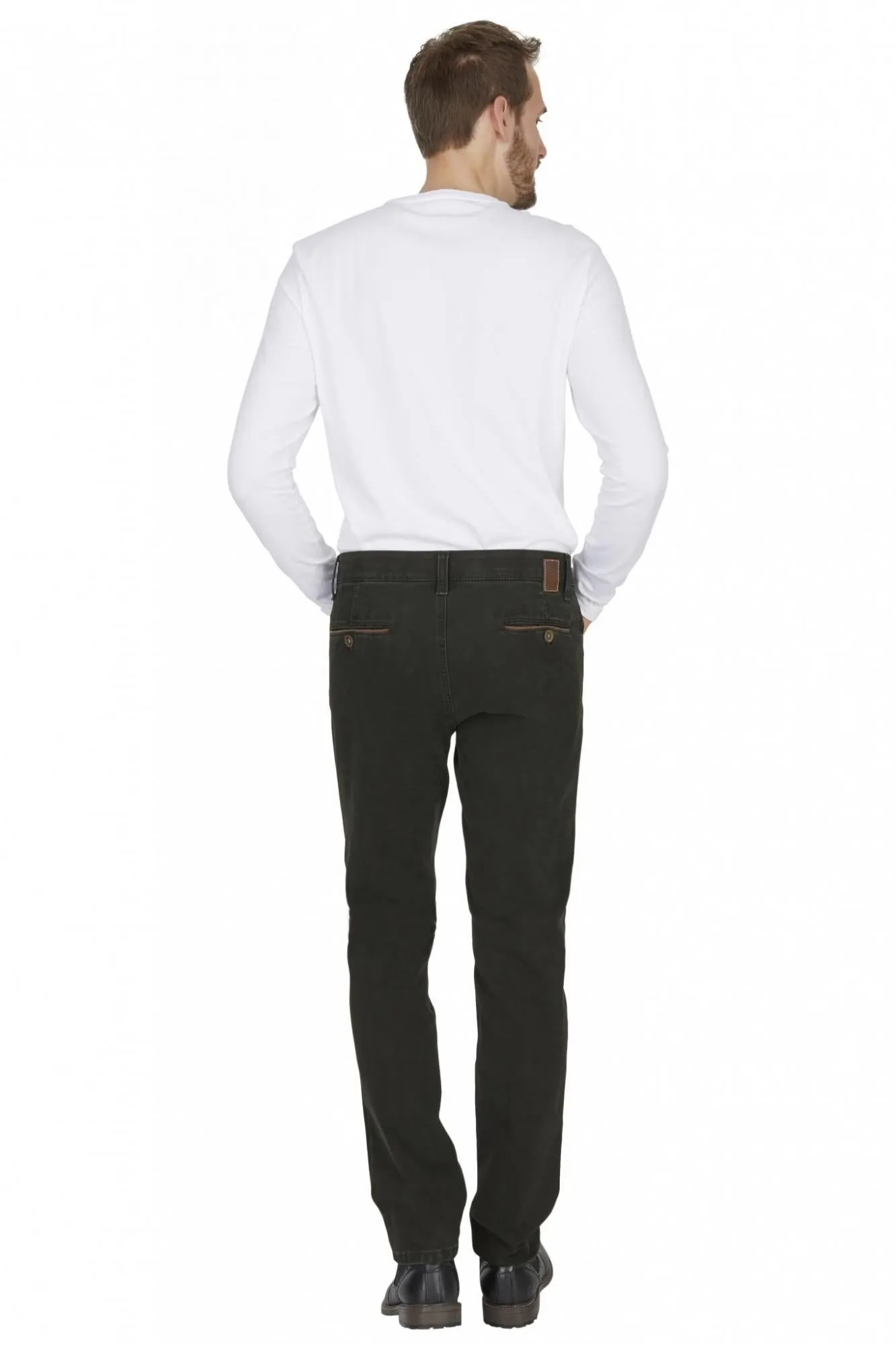 Club Of Comfort Garvey Cotton Trousers 7218 Dg R