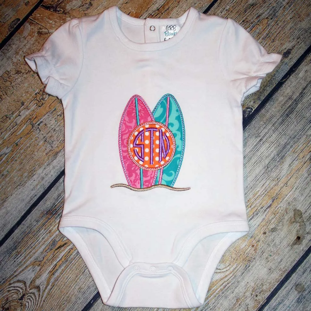 Design Your Own Applique Baby Bodysuit