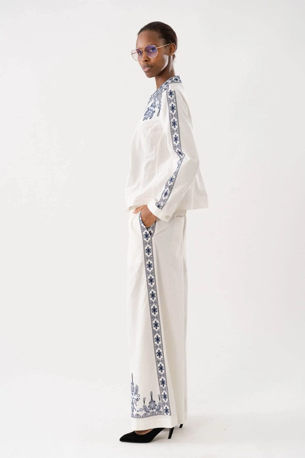 DOLPHIN PANTS WHITE