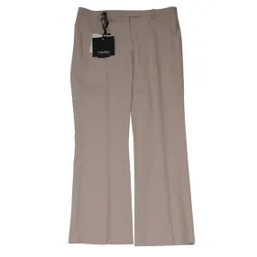 Donna Pantalone US 12 EU 46 Sand Beige Pants Trousers Dress Pants