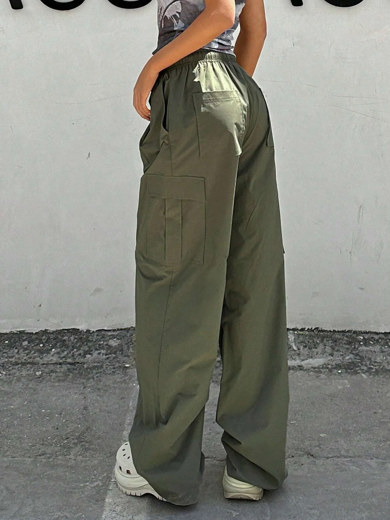 Drawstring Cargo Pant