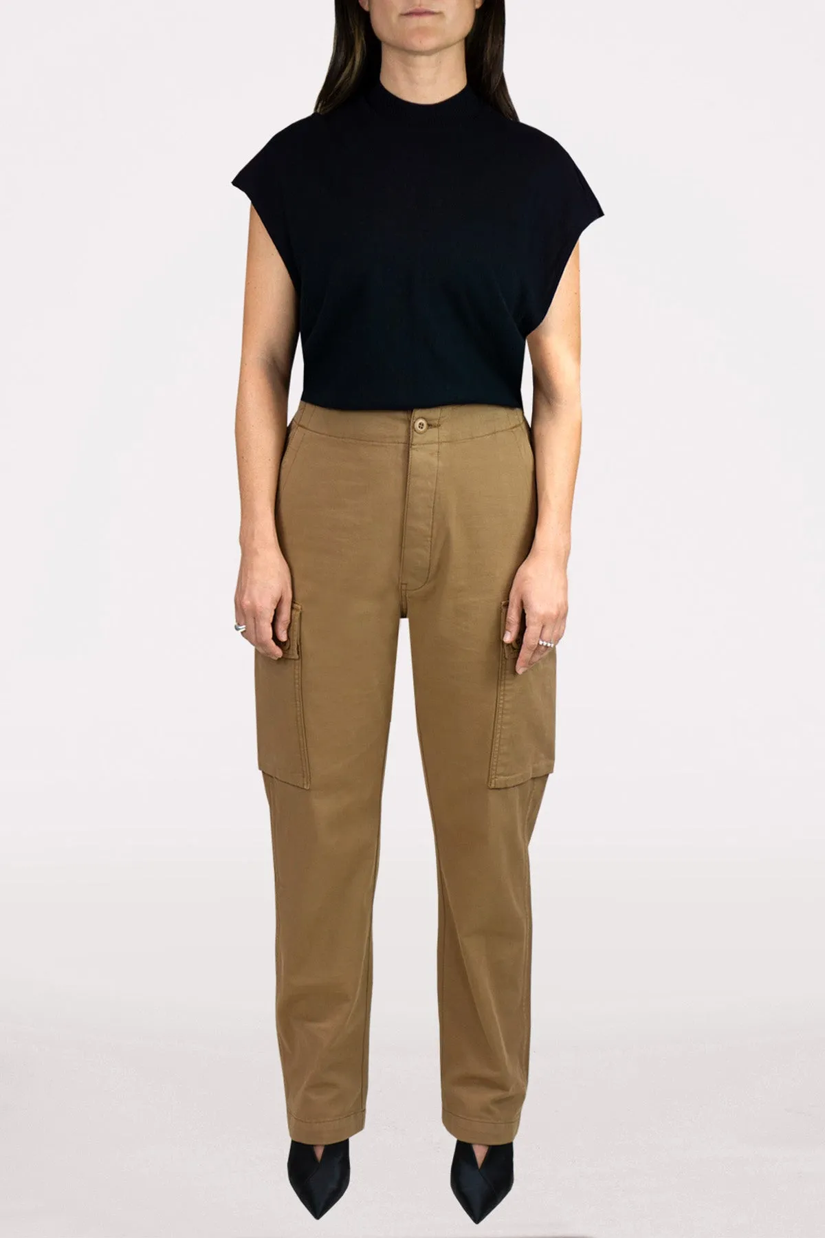 DSLTD Women's Cargo Pant in Ermine