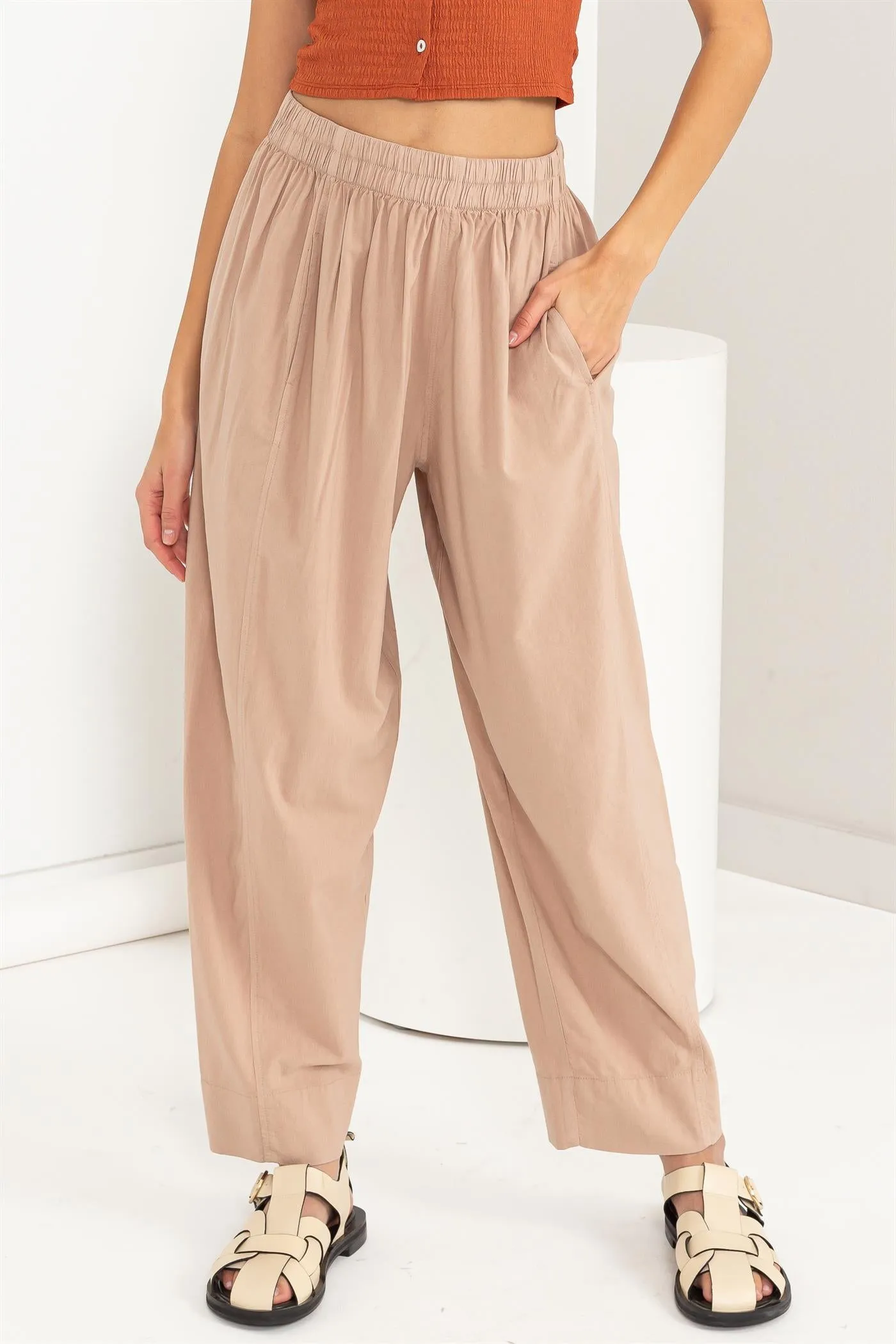 DZ24A420-Chill Mode High Waist Wide Leg Pants