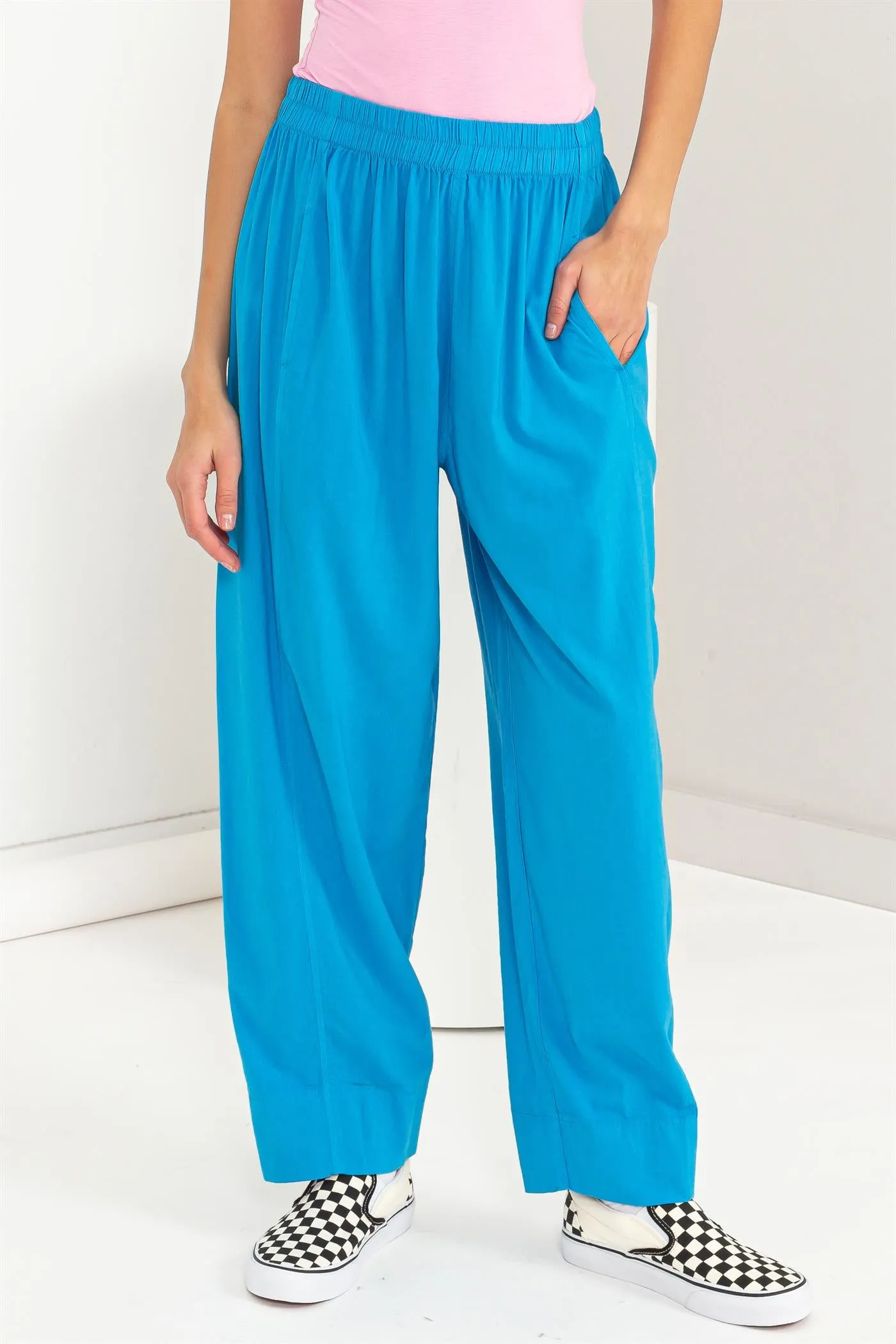 DZ24A420-Chill Mode High Waist Wide Leg Pants