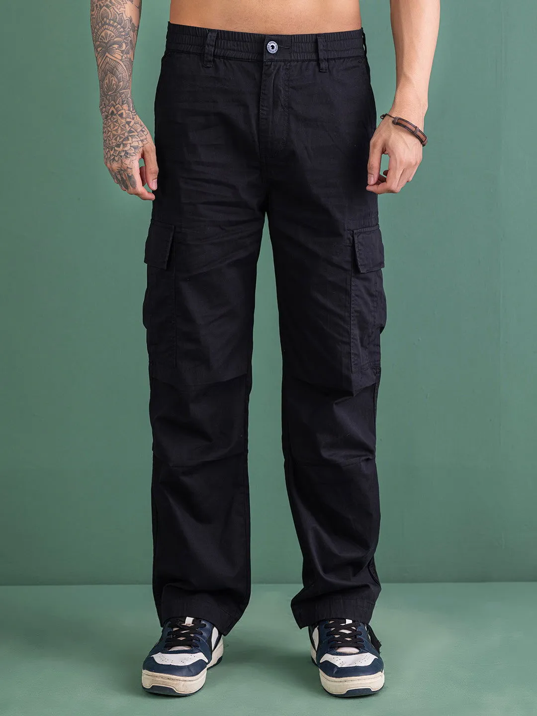 Ebony cargo utility pants