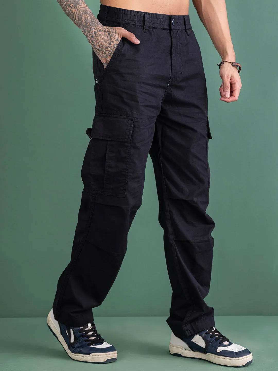 Ebony cargo utility pants