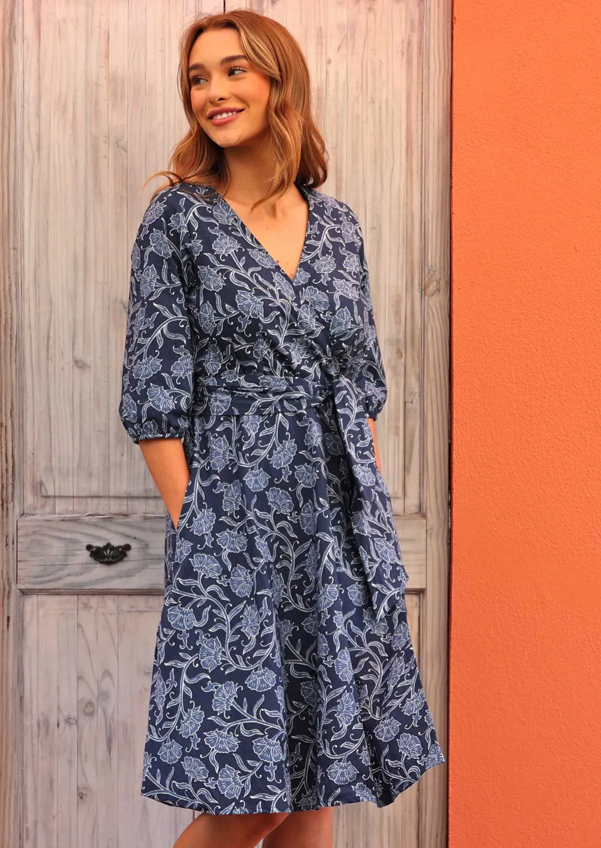 Ella Wrap Dress Neela