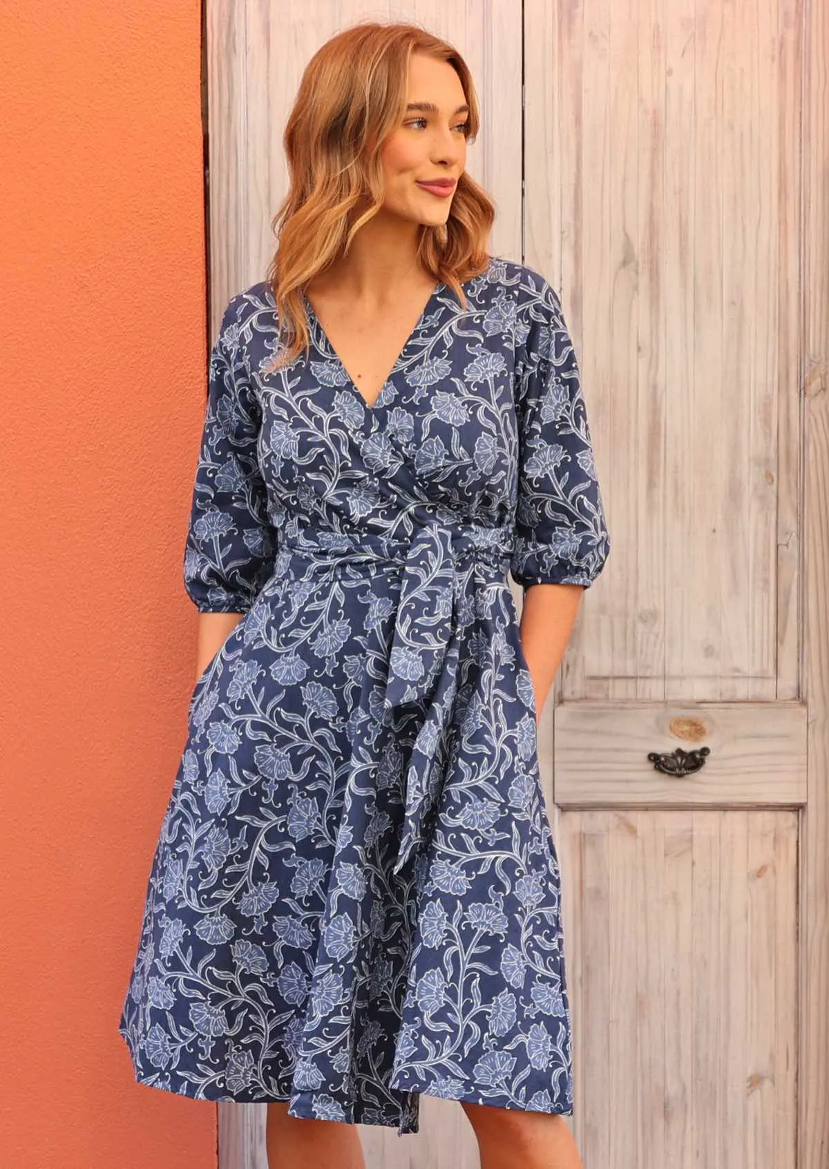 Ella Wrap Dress Neela