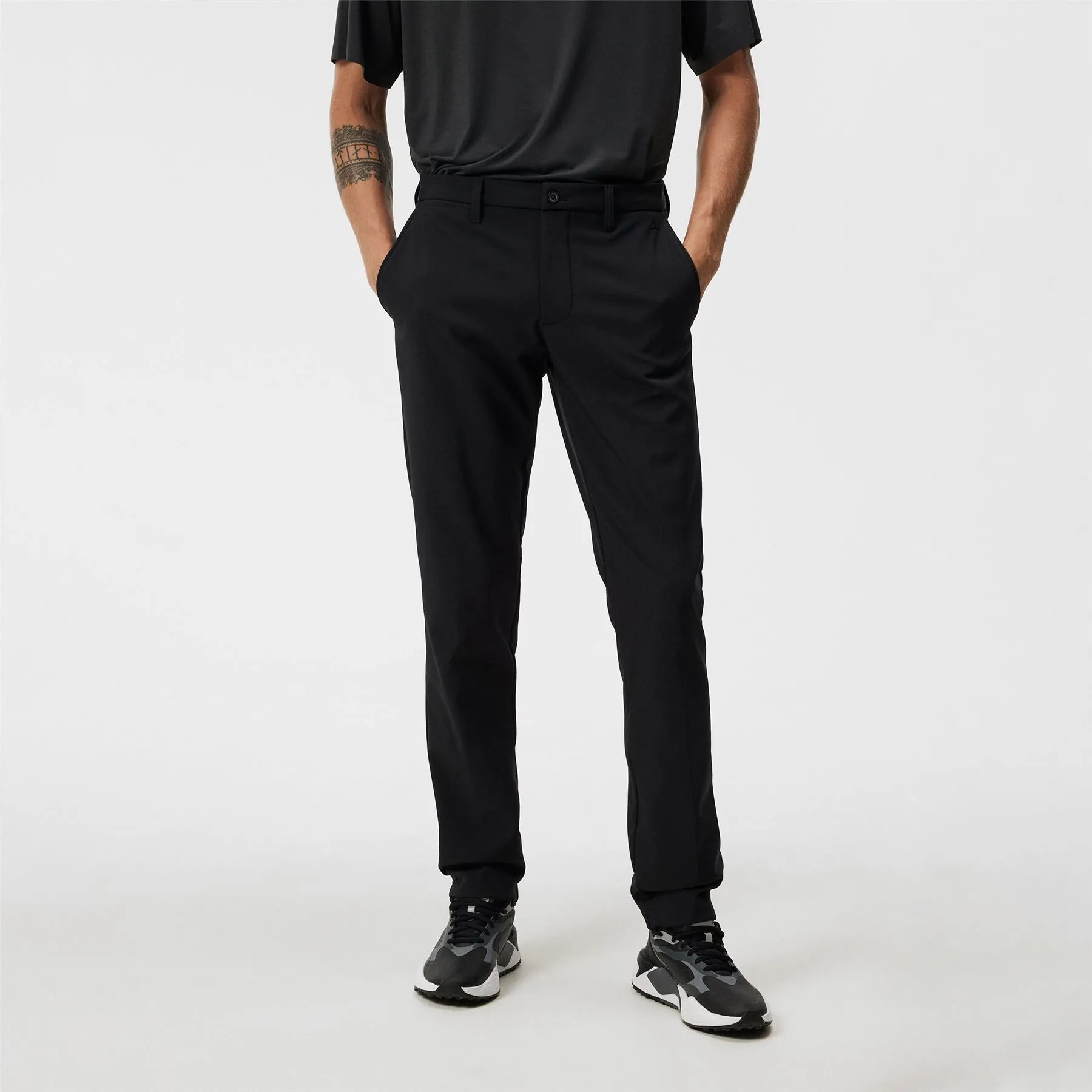 Ellott Bonded Fleece Trousers Black - AW23