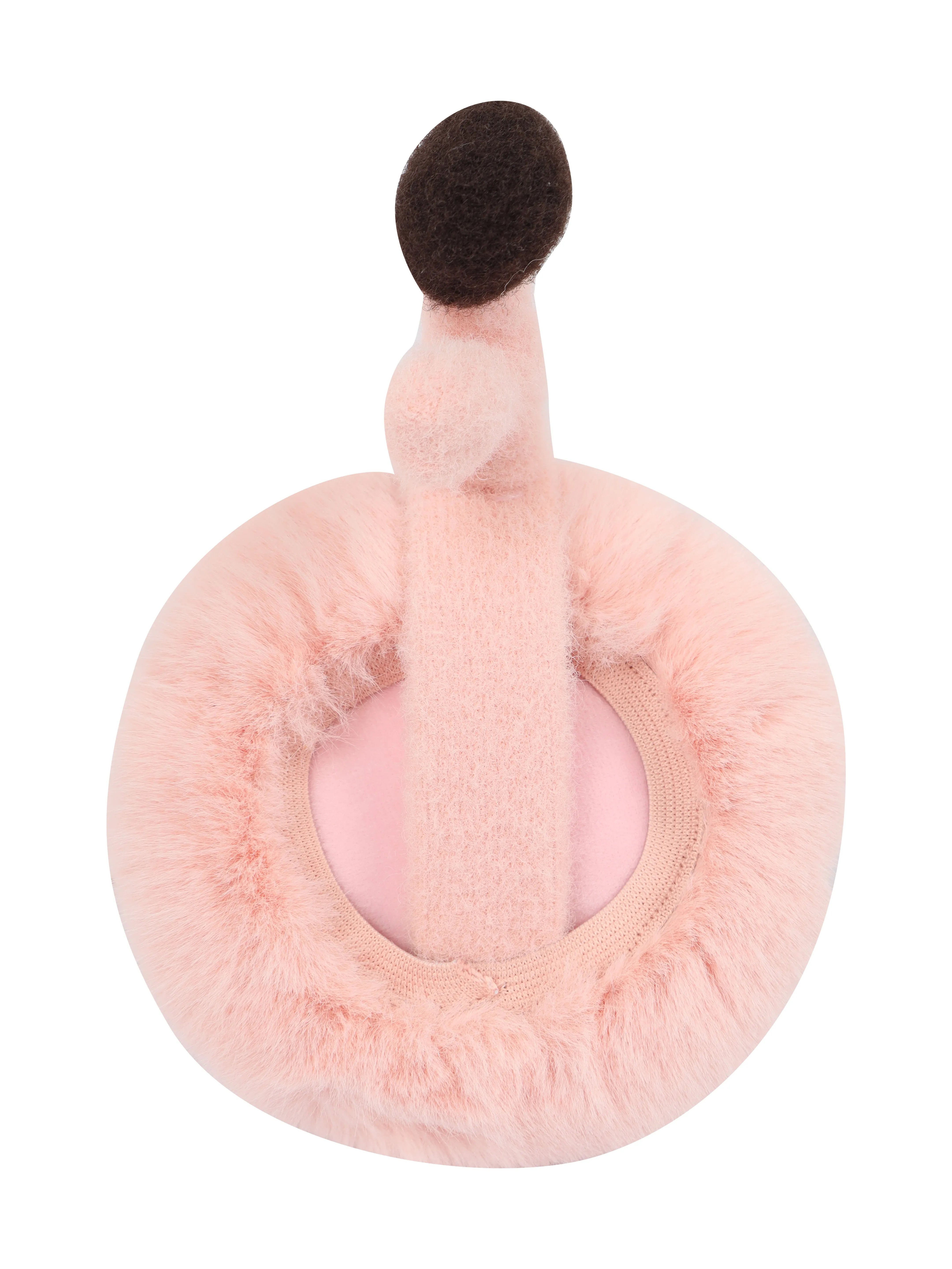 FabSeasons Winter Outdoors Foldable Ear Muffs / Warmer for Girls and Women with cute Horns for protection from Cold