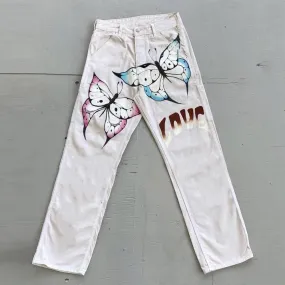 Fashion hip-hop butterfly street trousers