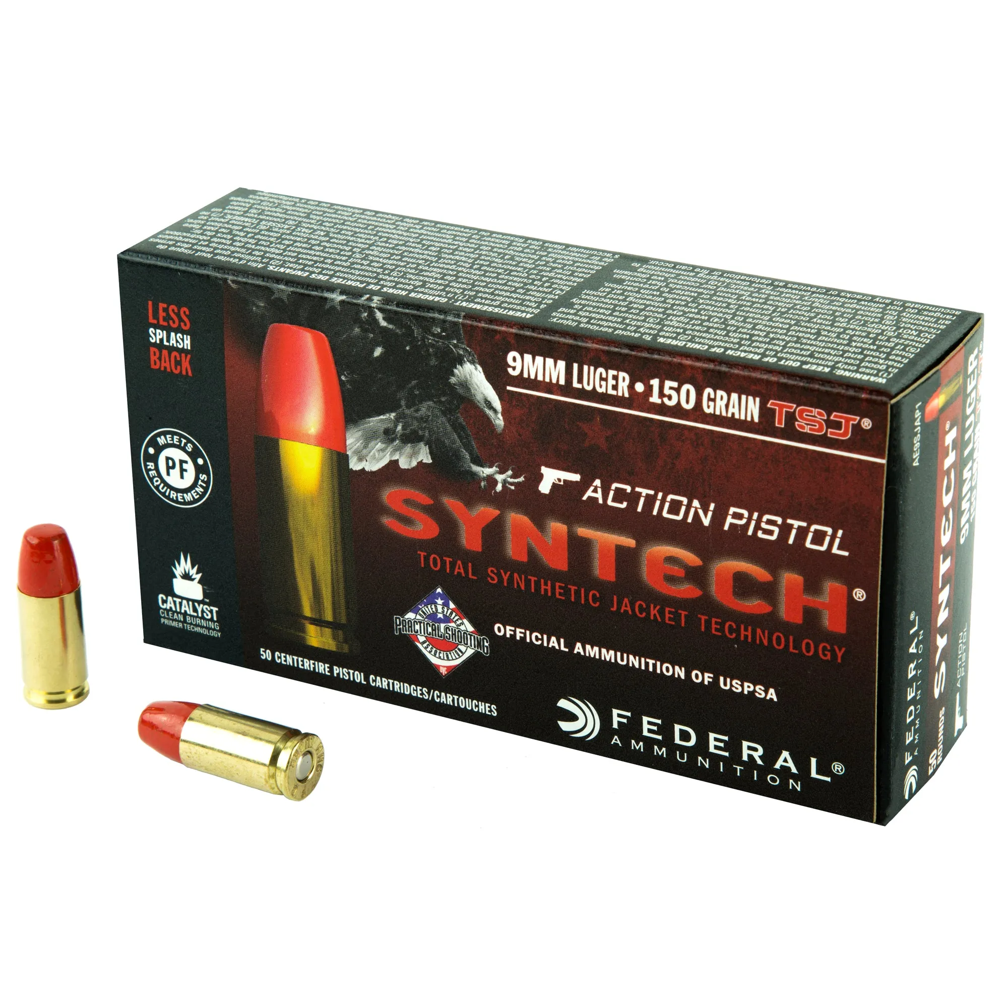 Fed Syntech 9mm Tsj 50/500