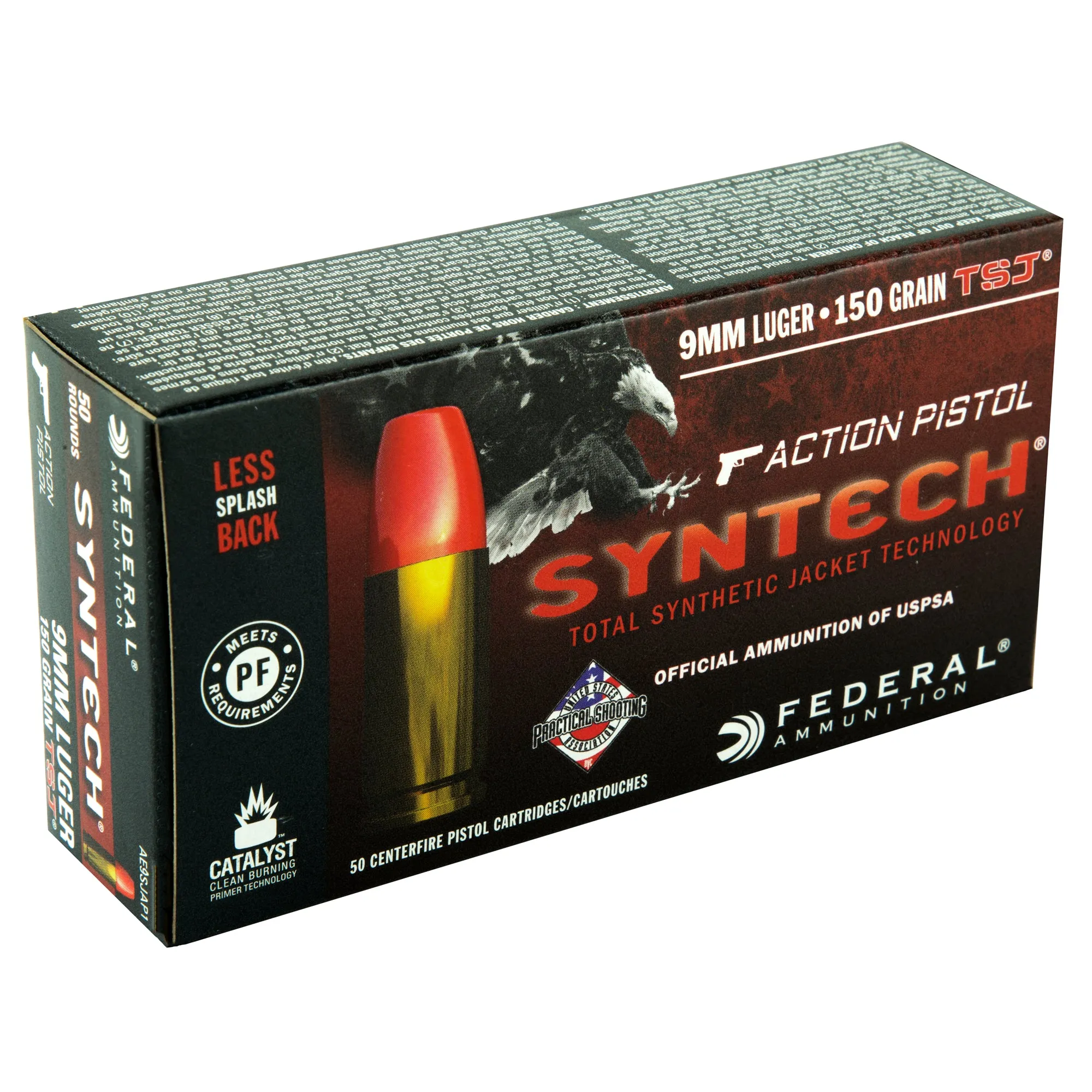 Fed Syntech 9mm Tsj 50/500