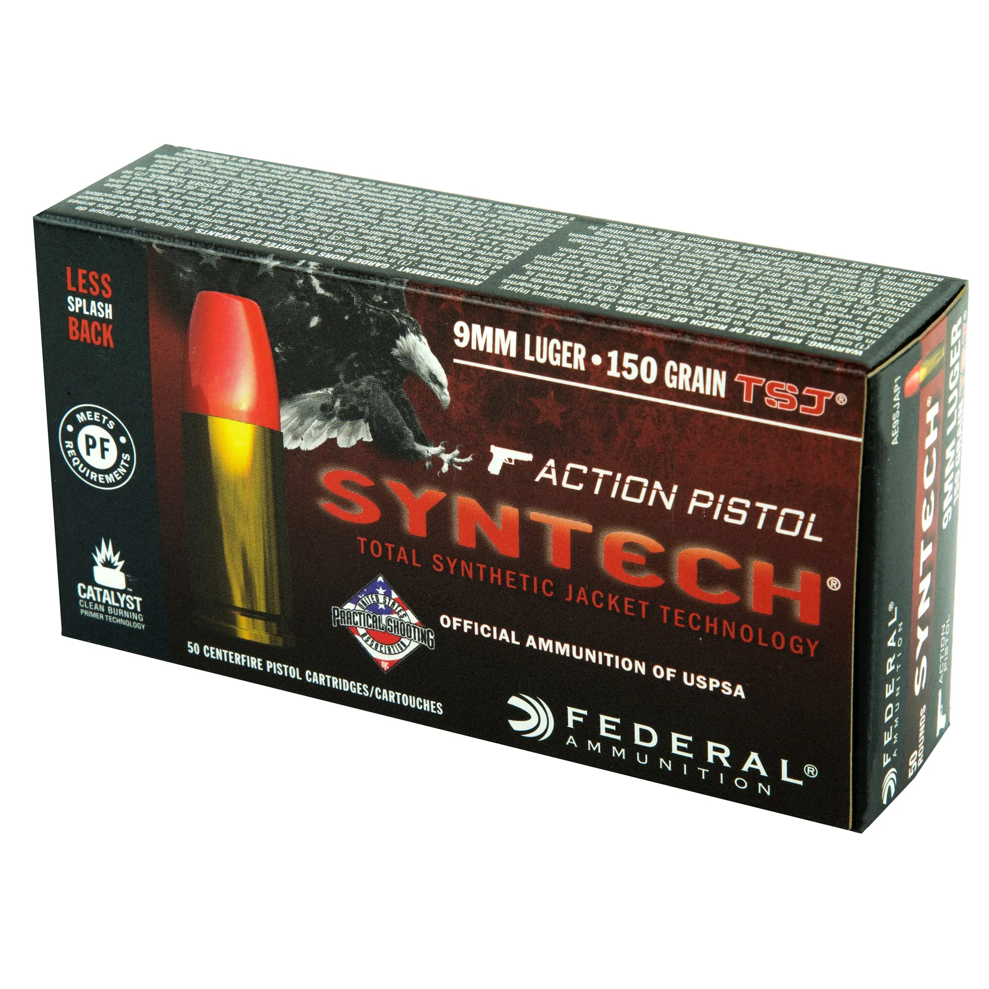 Fed Syntech 9mm Tsj 50/500