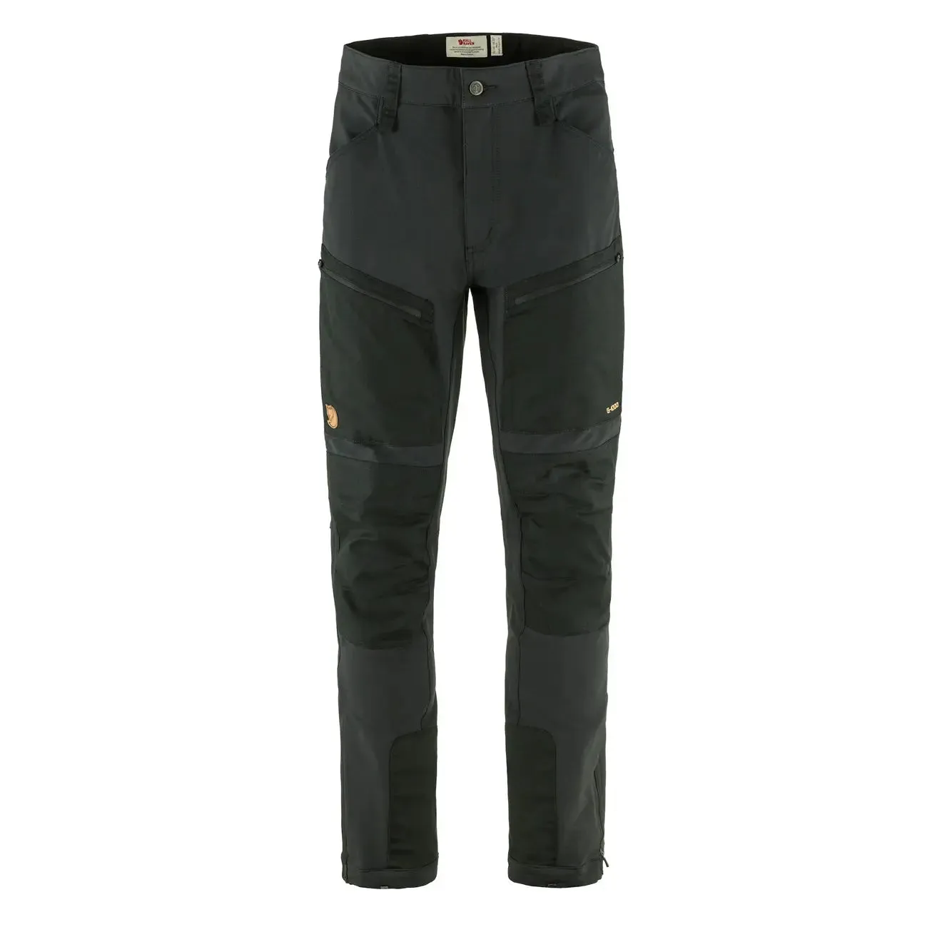 Fjallraven Keb Agile Winter Trousers Short Leg Black / Black