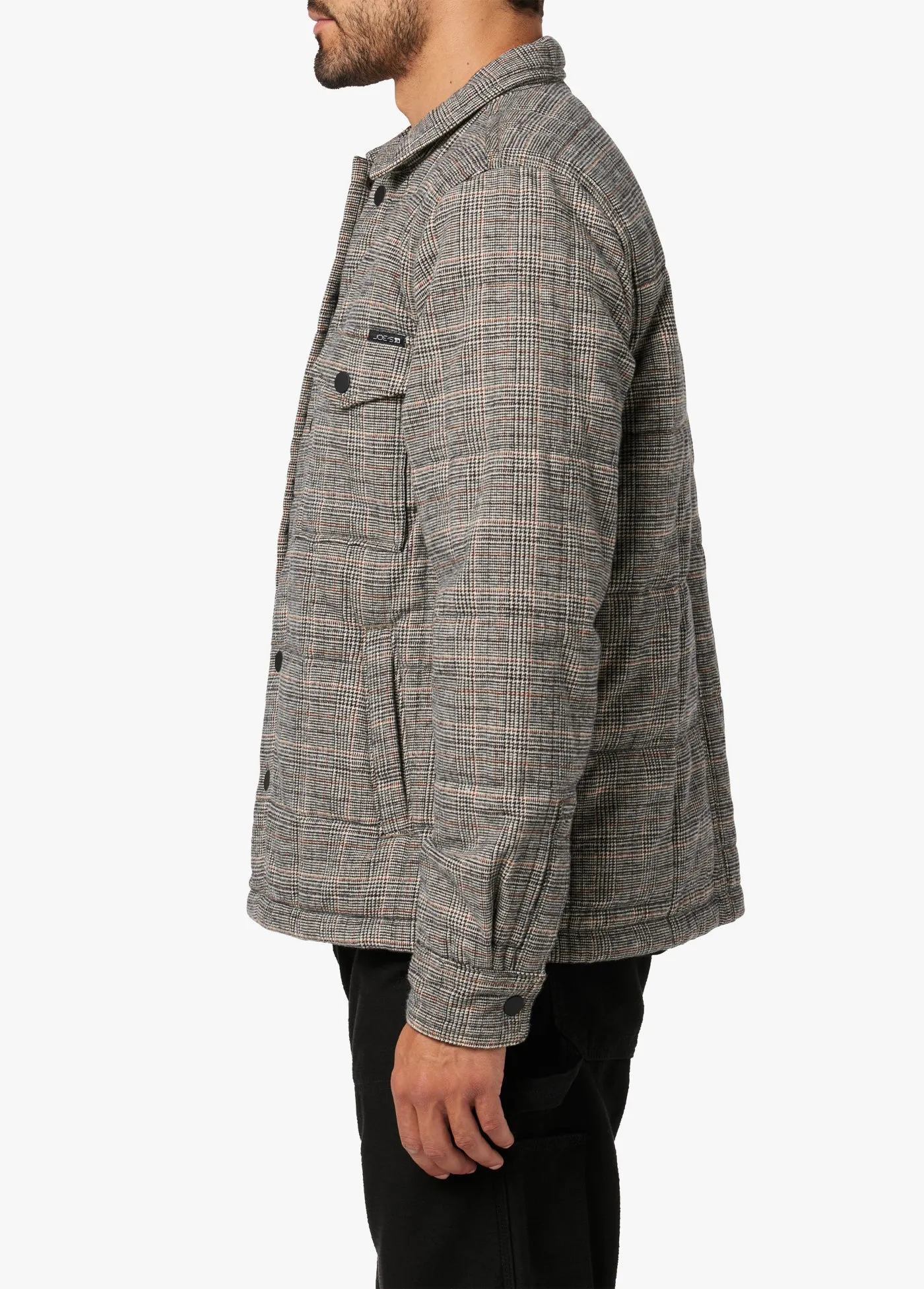 FLYNN QUILTED SHIRT JACKET