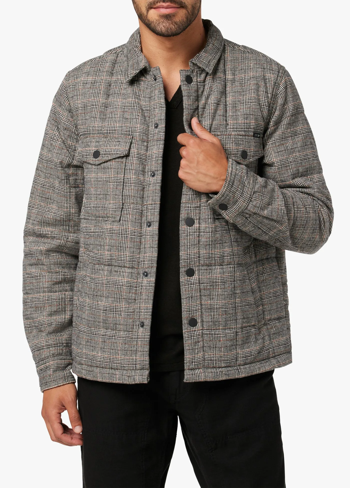 FLYNN QUILTED SHIRT JACKET