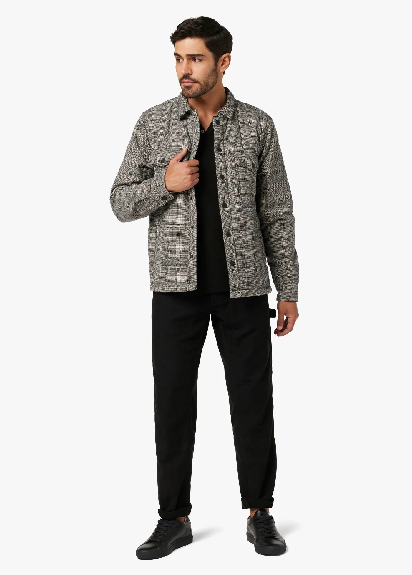 FLYNN QUILTED SHIRT JACKET