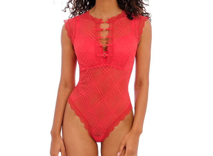 Freya Fatale Bodysuit | CHILLI RED