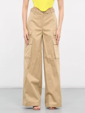 Gabardine Cargo Pants (1013640-1A01718-SAND)