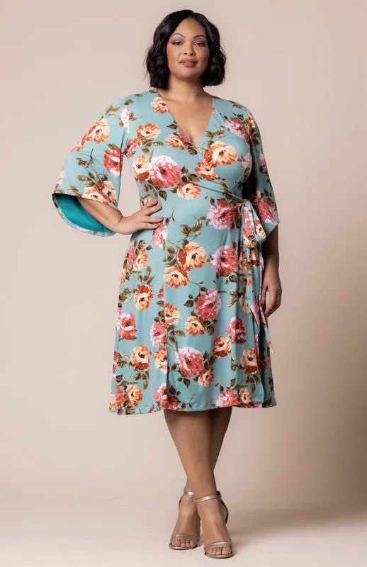 Gemini Wrap Dress - Plus