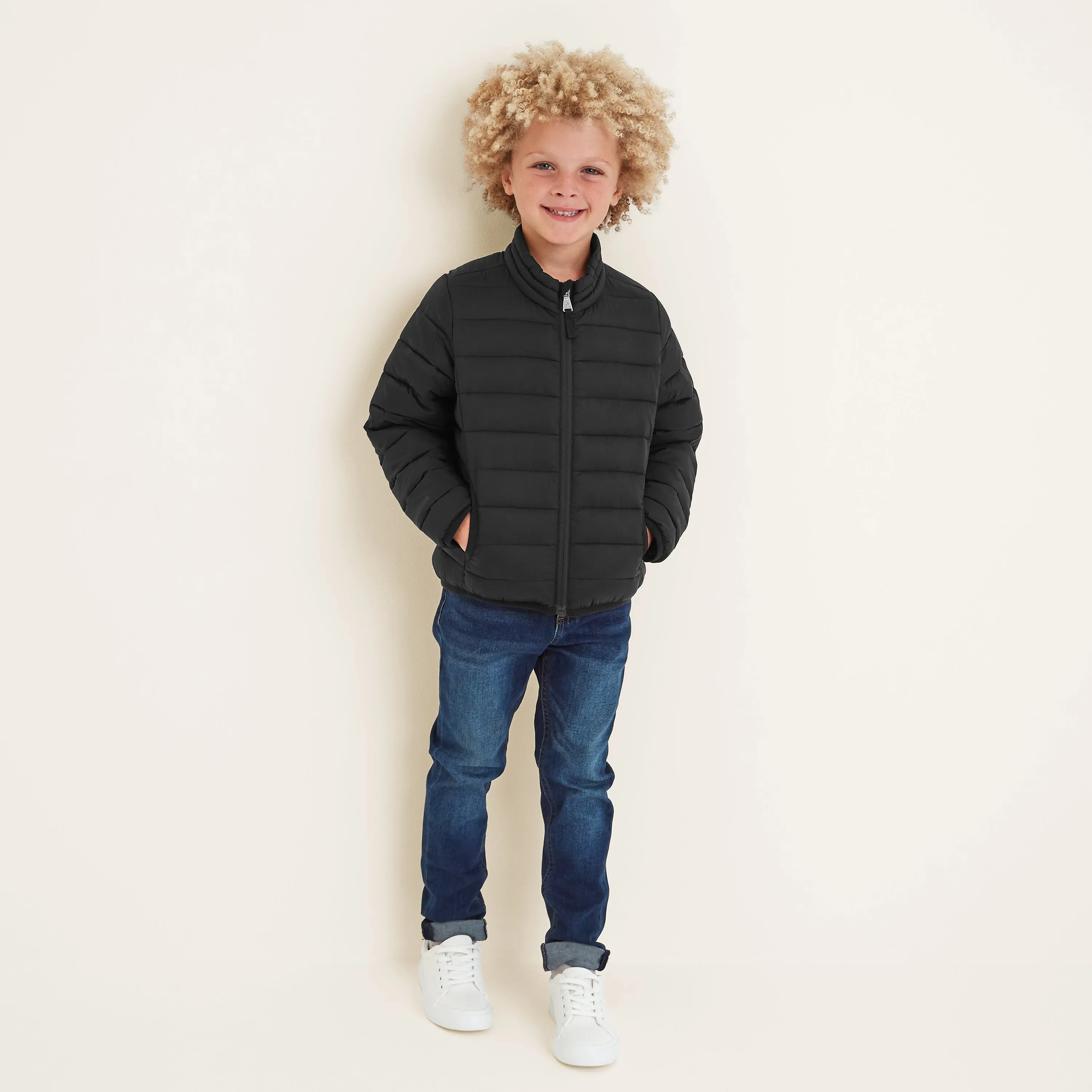 Gibson Kids Insulated Padded Jacket - Black