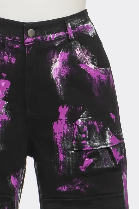 Graffiti Vibe Urban Cargo Pants