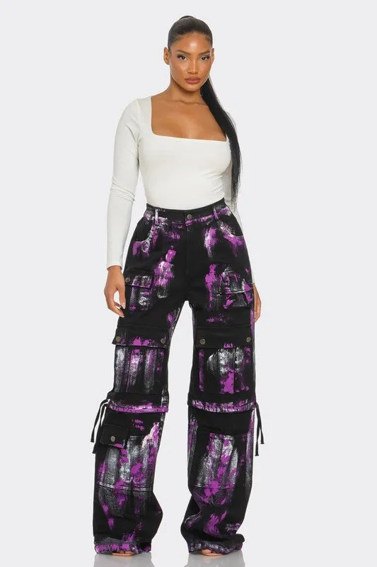 Graffiti Vibe Urban Cargo Pants