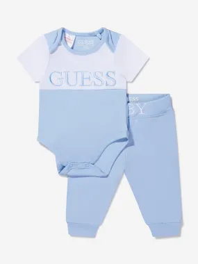 Guess Baby Boys Bodysuit And Pants Set